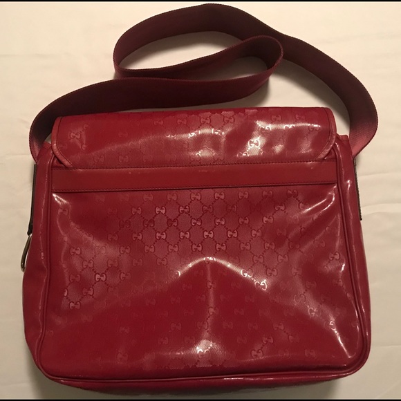 Limited Gucci Leather Diaper Bag - Picture 2 of 8